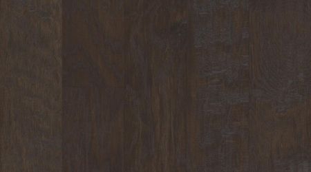 Genuine dark stained hardwood floor 